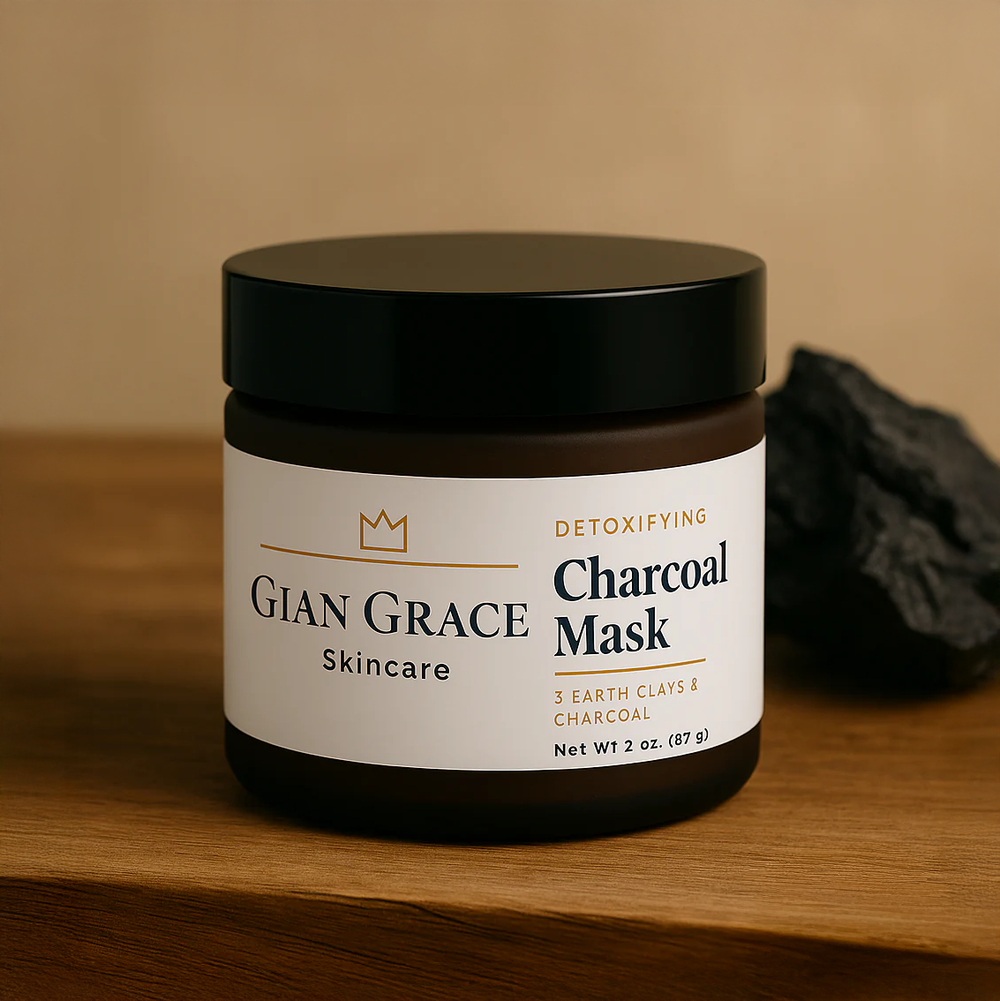 Charcoal Face Detox Mask | Gian Grace Skincare
